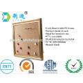 Zhejiang cortiça bordo memo placas tamanho A3